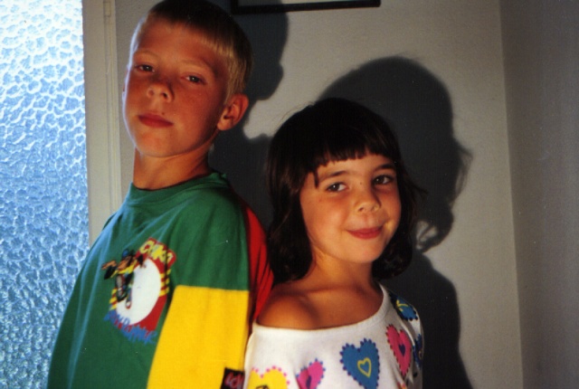 Fr�re et soeur grandissent si vite...